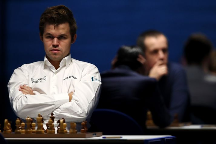 Magnus Carlsen hætti á Sinquefield-skákmótinu eftir að hafa teflt við Hans Niemann.