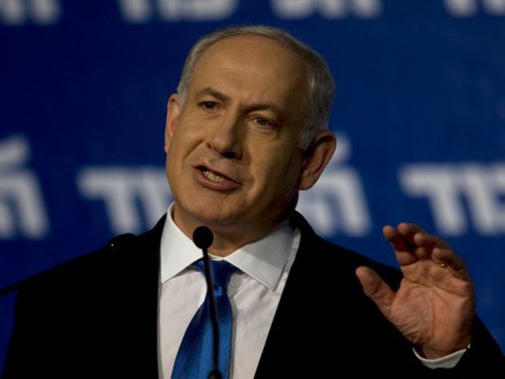 Benjamin Netanyahu, forsætisráðherra Ísraels. Mynd/AP