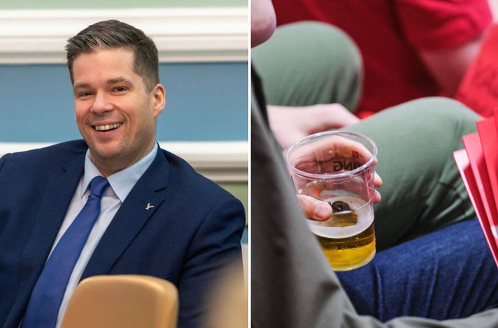 Tómas Þór Þórðarson fagnar nýjum reglum um áfengissölu á íþróttaleikjum.