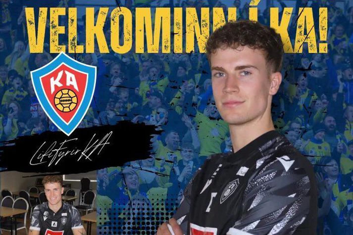 William Tönning er mættur á Akureyri.