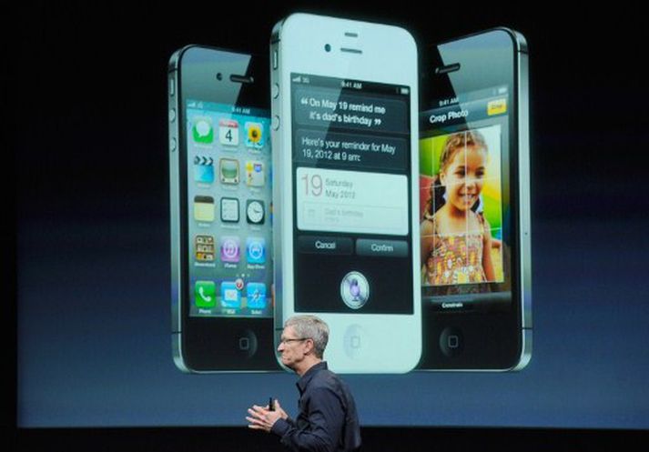 Gríðarlegt álag var á netþjónum Apple í gær.