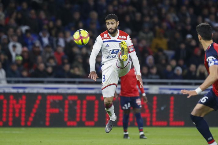 Fekir er fyrirliði Lyon.