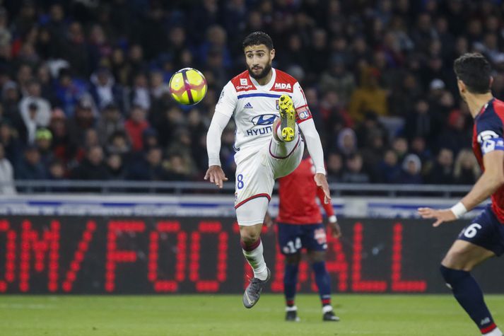 Fekir er fyrirliði Lyon.