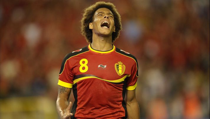 Witsel í leik með belgíska landsliðinu.