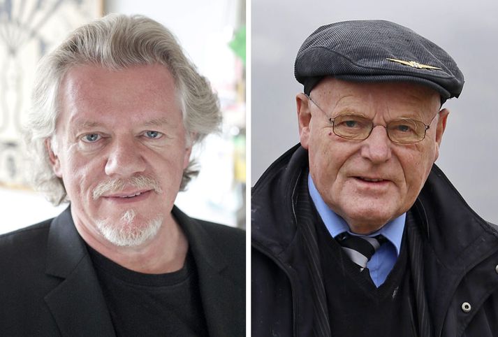 Kristinn R. Ólafsson og Ómar Ragnarsson.