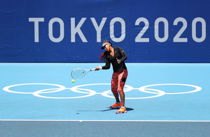 Naomi Osaka er klár í sína fyrstu Ólympíuleika.