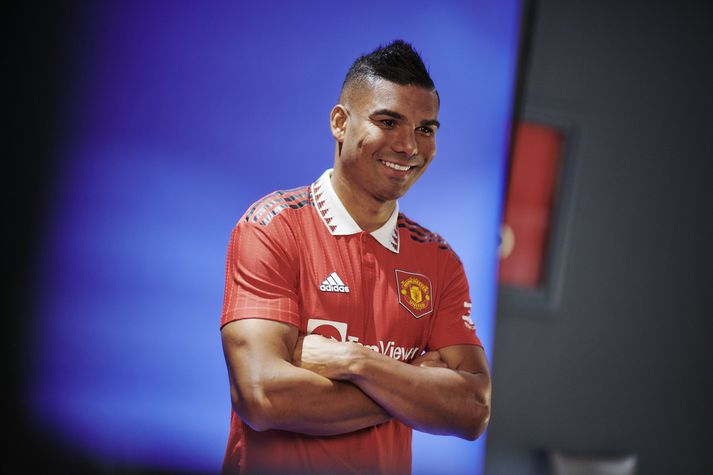 Casemiro gæti leikið sinn fyrsta leik fyrir Manchester United í dag.