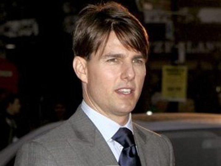 Tom Cruise við frumsýningu Lions for Lambs í London í gær.