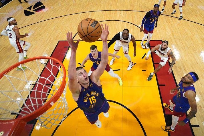 Nikola Jokić getur í nótt orðið meistari í fyrsta sinn.