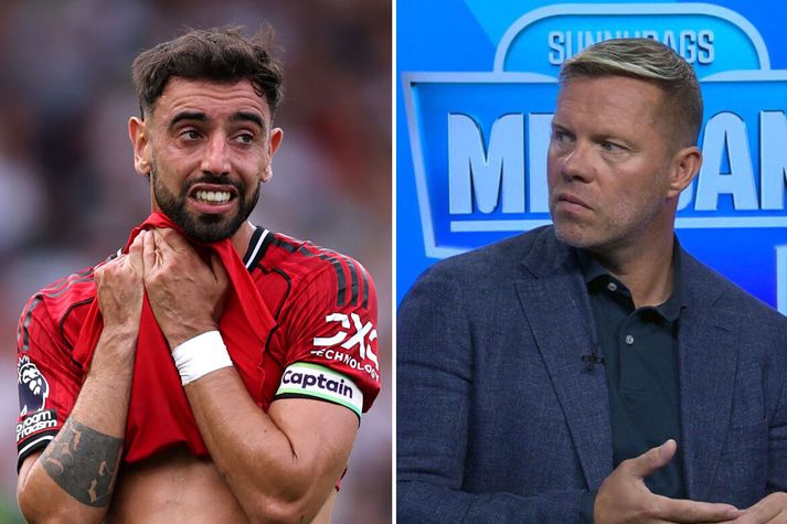 Bruno Fernandes og stælar hans innan vallar voru til umræðunni í Messunni. Eiður Smári veltir því upp hvort United-menn séu komnir með leið á Portúgalanum.