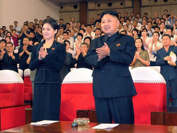 Kim Jong-un er kominn með konu.