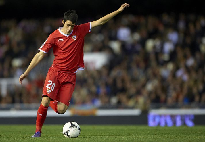 Luis Alberto í leik með Sevilla.
