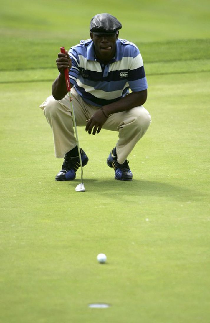 Wright er að halda sér á golfvellinum.