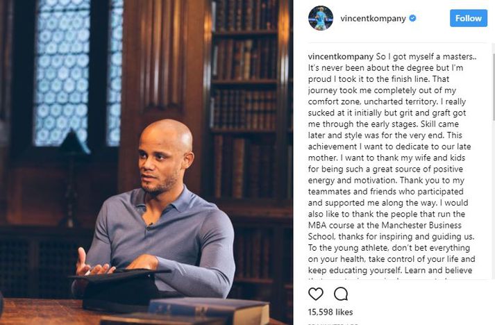 Vincent Kompany er ekki bara góður í fótbolta