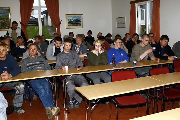 Stjórnendur Ans fóru yfir stöðuna hjá fyrirtækinu á fundi með starfsmönnum í vikunni.