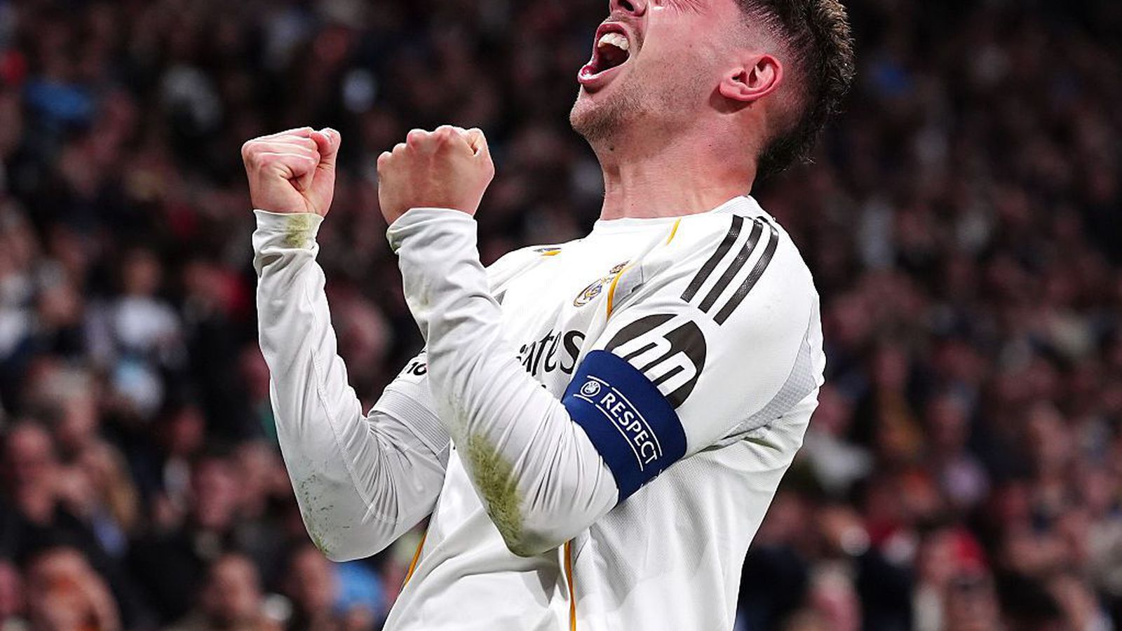 Magnaður Valverde kom Real í kjörstöðu