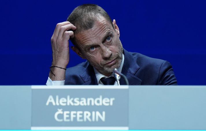 Aleksander Ceferin, forseti UEFA.