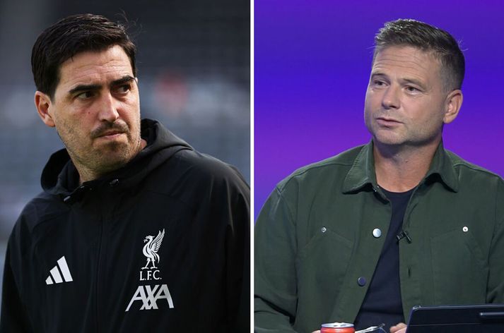 Andoni Iraola fékk enga draumabyrjun sem stjóri Liverpool en þó stig gegn Newcastle.