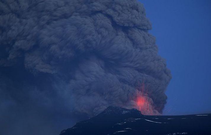 Stór eldgos eins og gosið í Eyjafjallajökli vekja athygli en minni gos hafa einnig mikil áhrif.