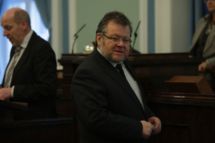 Össur Skarphéðinsson vill halda málskotsréttinum áfram. Mynd/ Vilhelm.