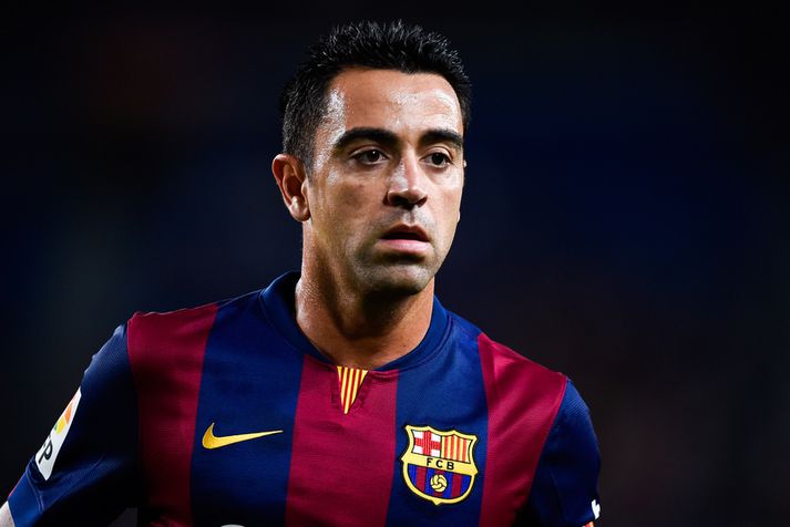 Xavi er algjör goðsögn í Katalóníu.