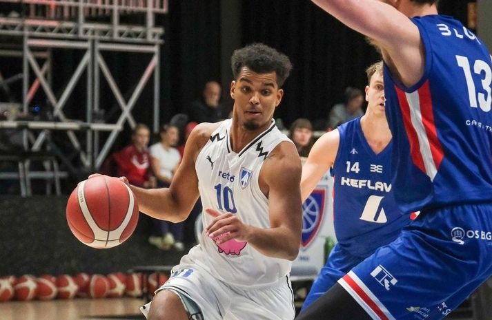 Daniel Love var frábær í kvöld fyrir Ármann.