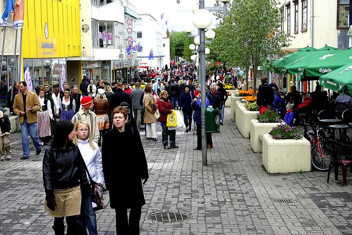 17. júní á Akureyri árið 2005.