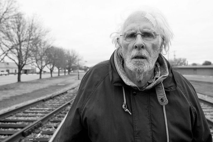 Bruce Dern þykir afar góður sem gamalmennið Woody.