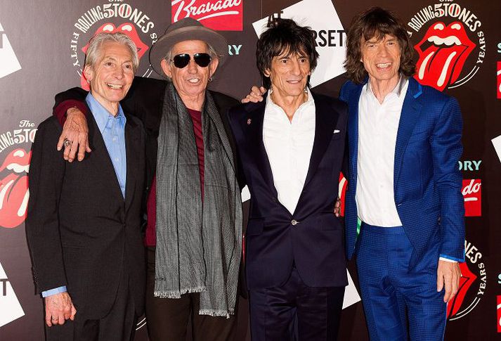 The Rolling Stones fagnar fimmtugsafmæli sínu á næsta ári.
nordicphotos/getty