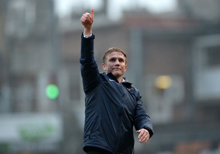 Phil Parkinson, knattspyrnustjóri Bradford.