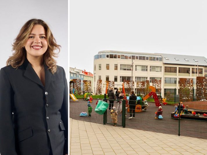 Skoða á sleppistæði við ungbarnaleikskólann í Bríetartúni eftir áhyggjur foreldra af öryggi og aðgengi. Magnea Gná Jóhannsdóttir samdi tillöguna sem meirihlutinn lagði fram.