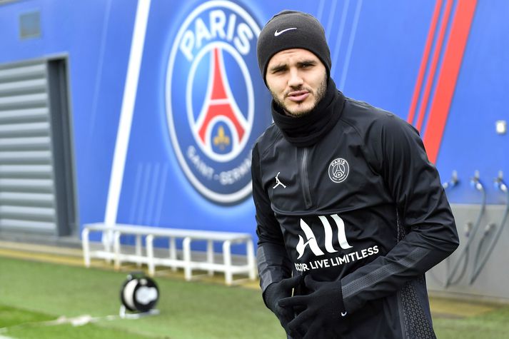 Mauro Icardi varð franskur meistari með PSG nú í vor en tímabilið í Frakklandi var blásið af fyrr en ella vegna kórónuveirufaraldursins.