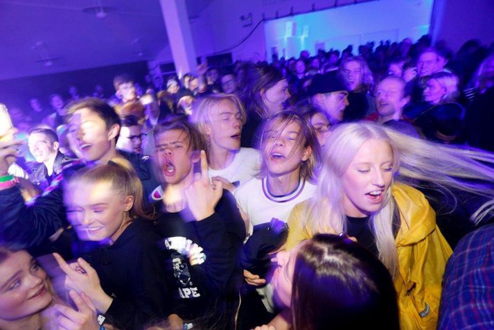 Frá Iceland Airwaves árið 2016. Fyrsta hátíðin var haldin árið 1999, fyrir 20 árum síðan.
