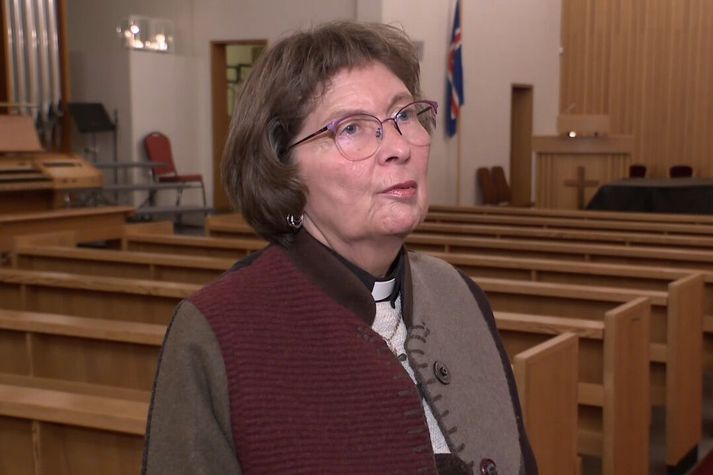 Elínborg Gísladóttir, sóknarprestur.