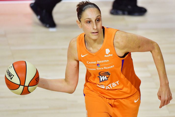 Diana Taurasi er mögulega besti leikmaður allra tíma í WNBA-deildinni í körfubolta.