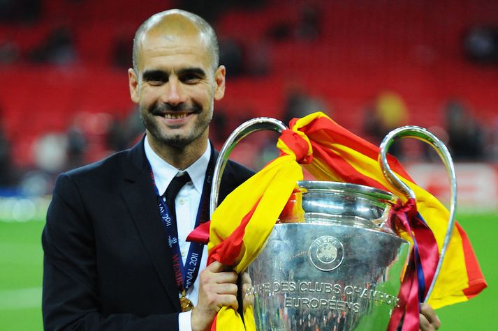 Pep Guardiola vann síðast Miestaradeildarbikarinn árið 2011.