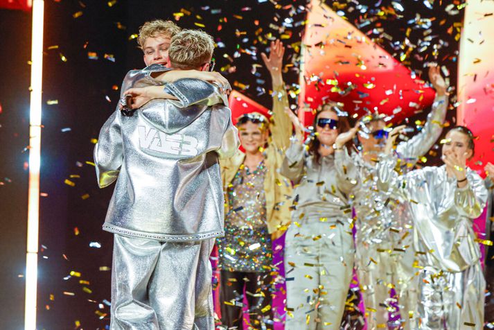 VÆB-bræður voru fulltrúar Íslands í Eurovision fyrr á þessu ár. 