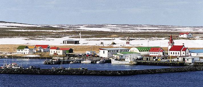 raufarhöfn Vegurinn, sem verður 56 kílómetra langur, mun vera með tengingu til Raufarhafnar.fréttablaðið/gva