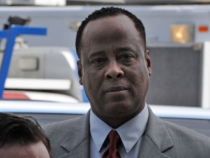 Conrad Murray var ákærður í dag. Mynd/ AFP.