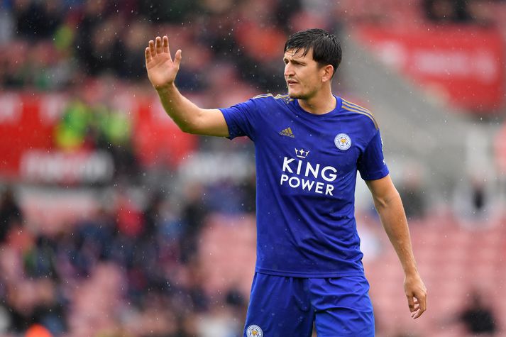 Bless, bless segir Maguire við stuðningsmenn Leicester.