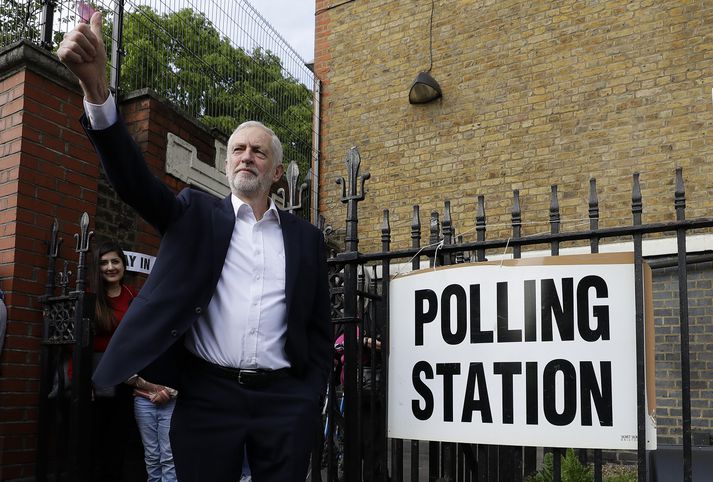 Jeremy Corbyn, leiðtogi Verkamannaflokksins.