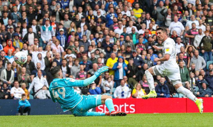 Pablo Hernández er búinn að skora í báðum leikjum Leeds í ensku B-deildinni á tímabilinu.