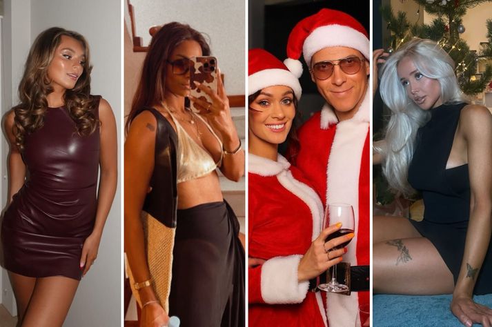 Leðurkjólar, jólasveinar og jólagleði.