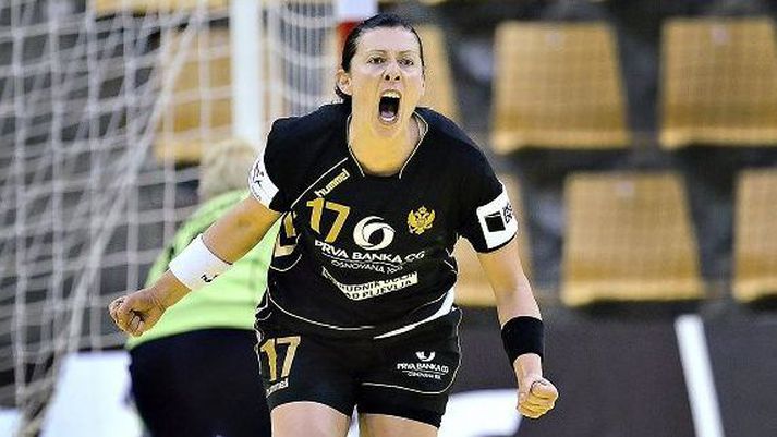 Skyttan Bojana Popovic er ein allra besta handknattleikskona heimsins í dag.