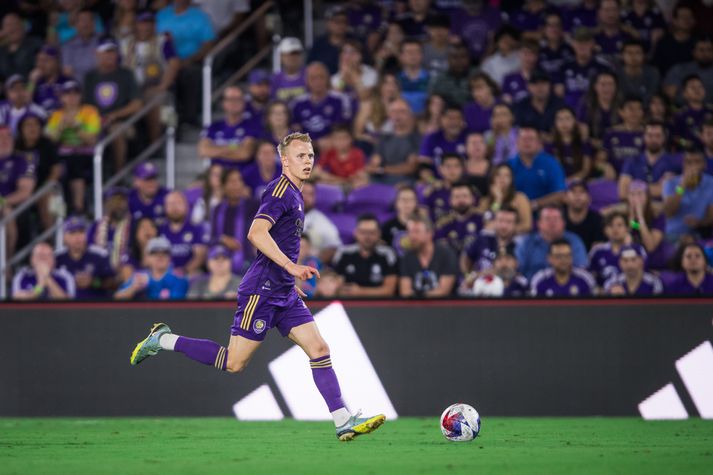 Dagur Dan í leik Orlando City og Cincinnati FC.