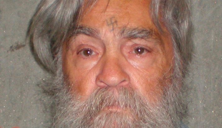 Mynd sem tekin var af Manson fyrr í þessum mánuði. Hann er nú 77 ára gamall.