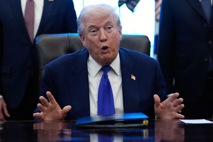 Í færslunni segir Trump Modi vera einn af sínum bestu vinum.