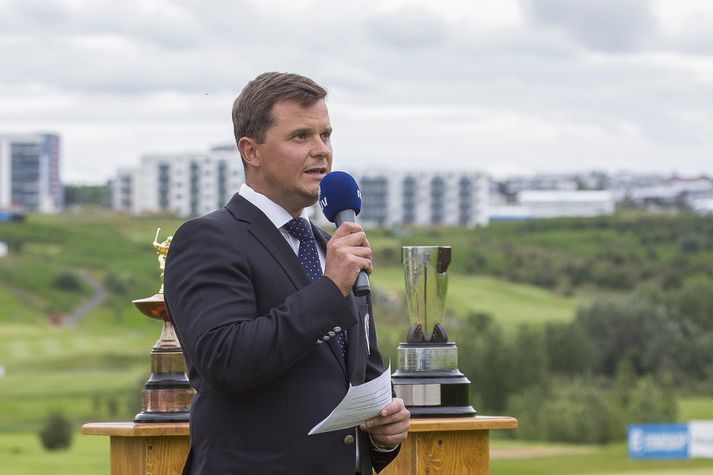 Haukur Örn Birgisson, forseti Golfsambands Íslands.