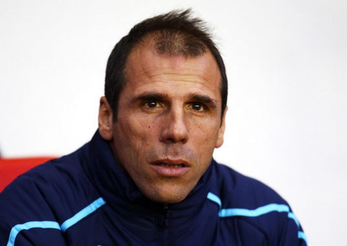 Gianfranco Zola, knattspyrnustjóri West Ham.