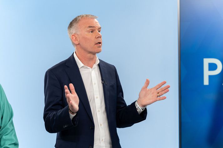 Pallborðið sveitarstjórnarkosningar 2026. Tómas Arnar Þorláksson. Almar Guðmundsson oddviti Sjálfstæðisflokksins, Þorbjörg Þorvaldsdóttir  oddviti Garðabæjarlistans, Guðlaugur Kristmundsson oddviti Viðreisnar, Hlynur Bæringsson oddviti Framsóknarflokksins, Kjartan Atli Kjartansson oddviti Samfylkingarinnar, og Lárus Guðmundsson oddviti Miðflokksins,